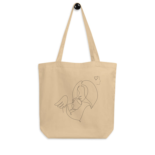 Angel baby Eco Tote Bag